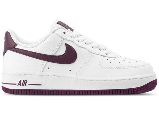 Air Force 1 Low Patent White Bordeaux (W)