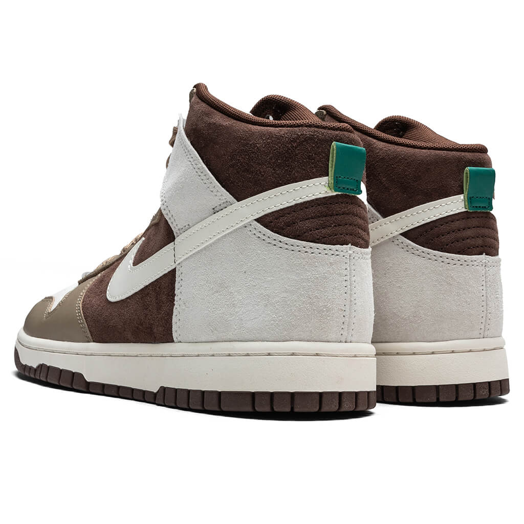 Dunk High Retro Premium 'Light Chocolate' - Sail/Khaki