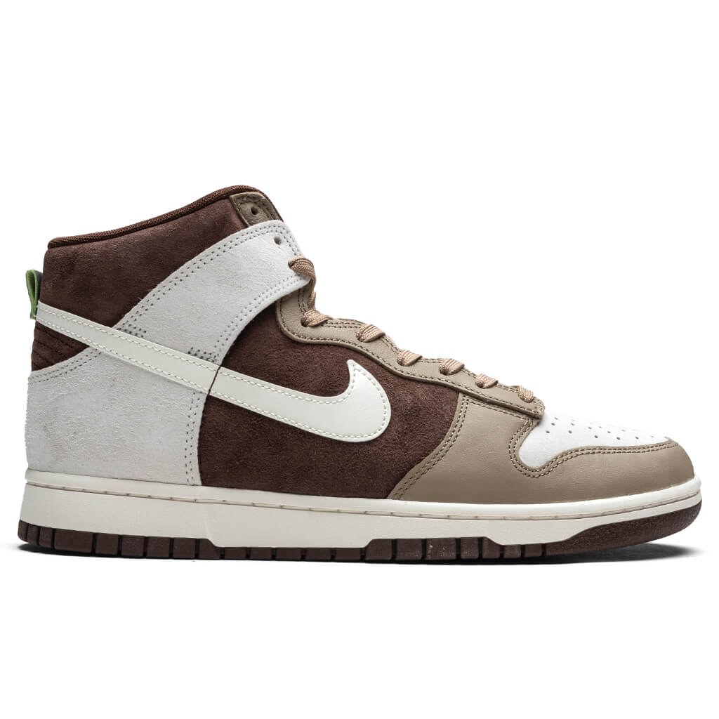 Dunk High Retro Premium 'Light Chocolate' - Sail/Khaki