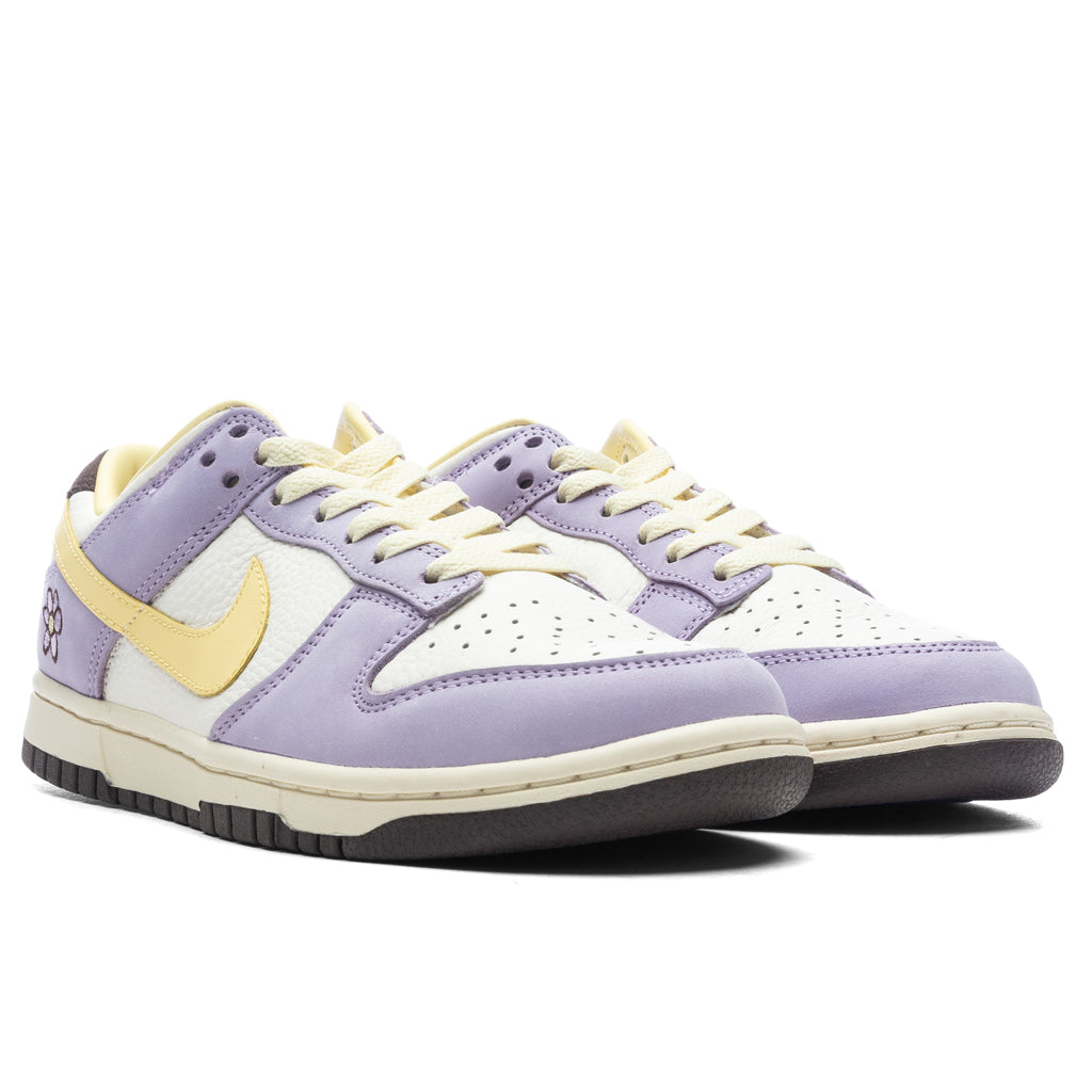Women's Dunk Low 'Lilac Bloom' - Lilac Bloom/Soft Yellow/Sail