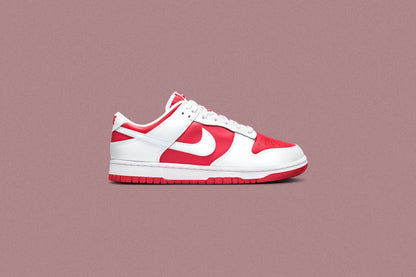 Dunk Low Retro 'Championship' - University Red/White