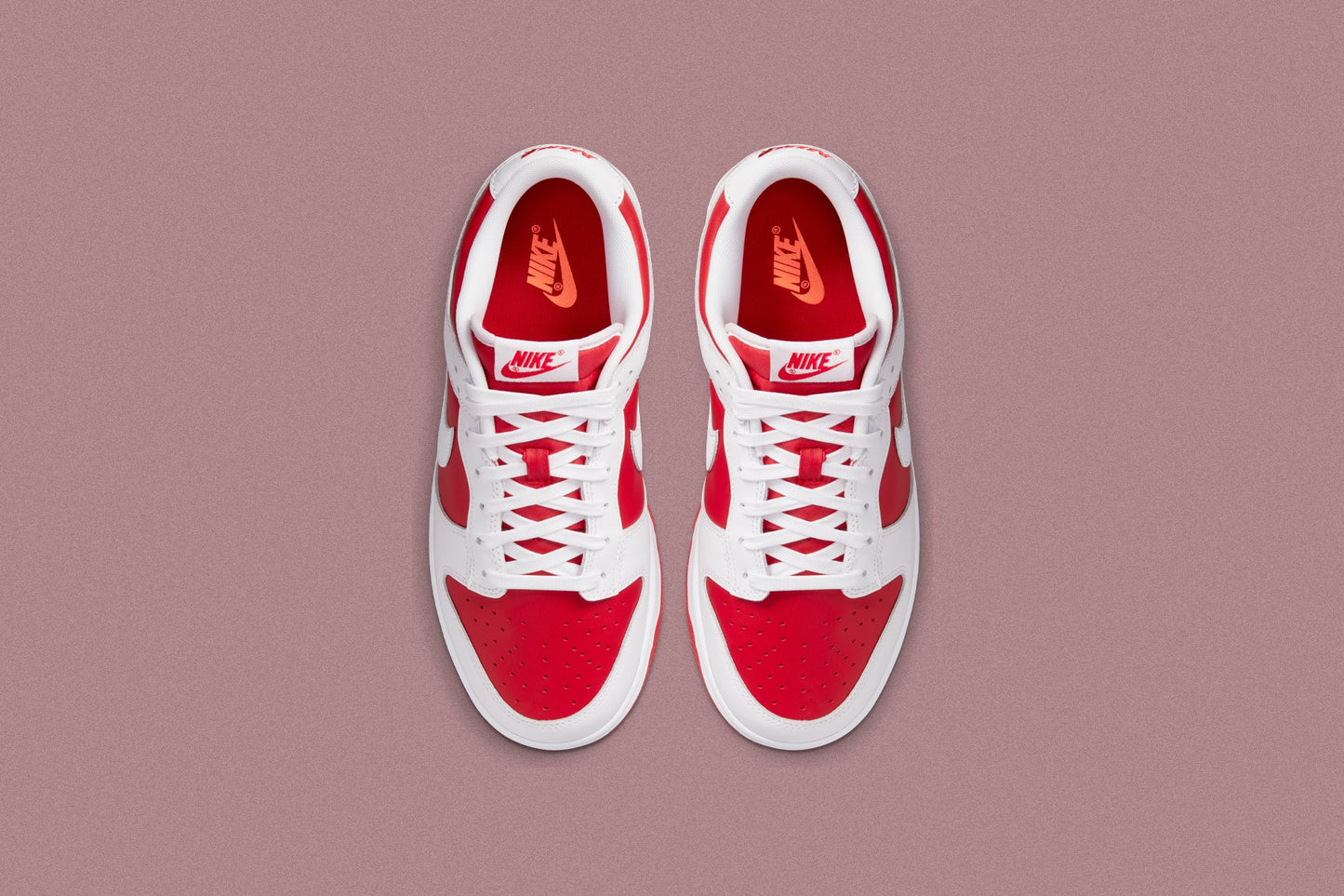 Dunk Low Retro 'Championship' - University Red/White