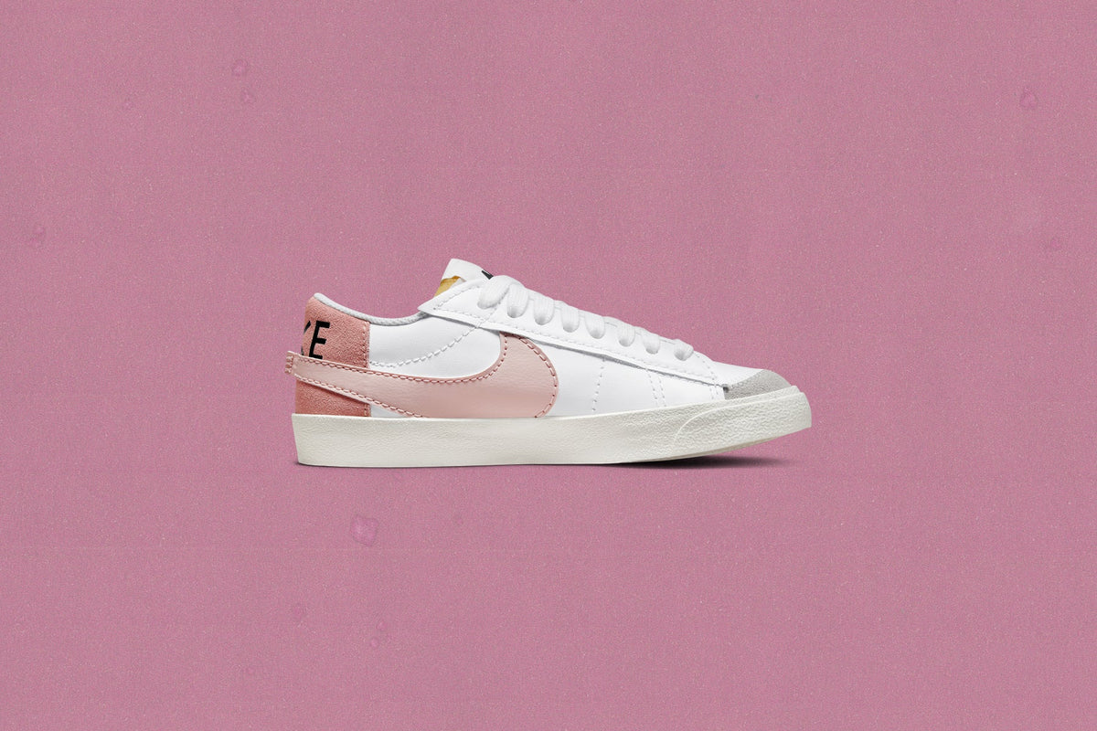 Women's Blazer Low '77 Jumbo - White/Pink Oxford/Rose Whisper