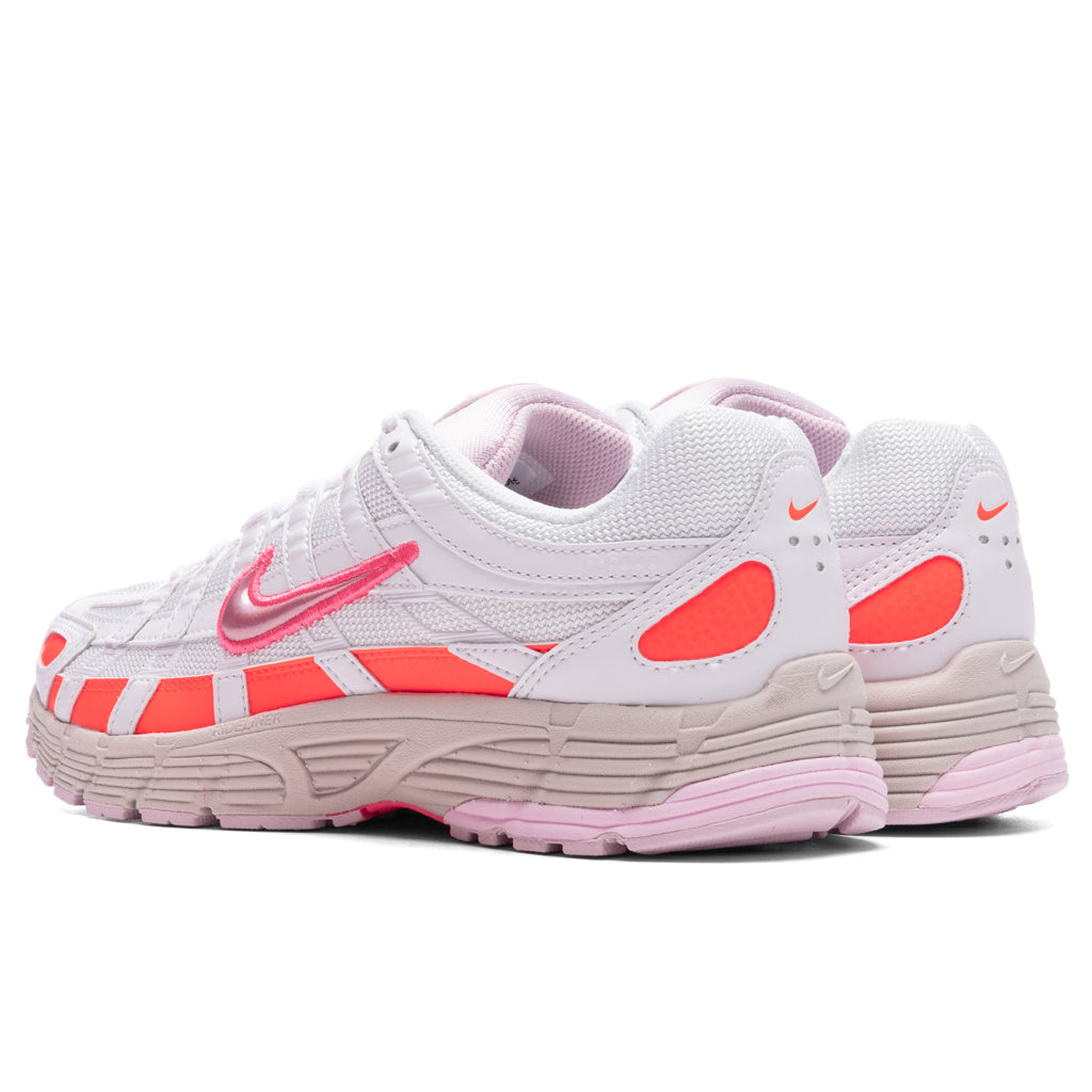Women's P - 6000 - White/Digital Pink/Hyper Crimson