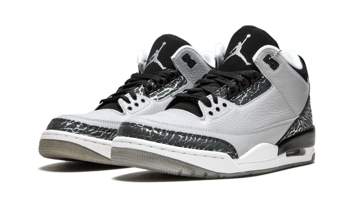 3 Retro "Wolf Grey" 136064 004