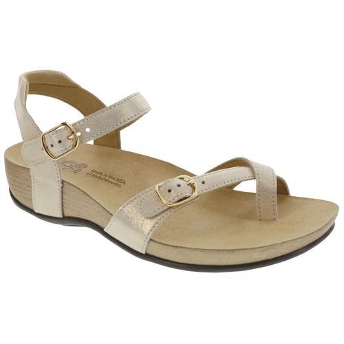 Women's Pampa Toe Loop Sandal in Soft Gold
