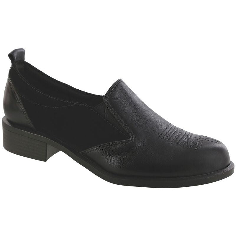 Women's Saddle Oxford Dress Shoe in Black