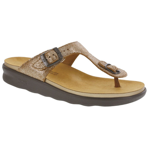 Women's Sanibel T-Strap Slide Sandal in Sunstone