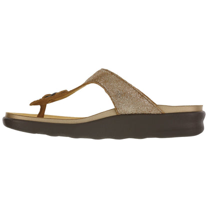 Women's Sanibel T-Strap Slide Sandal in Sunstone