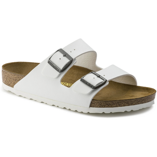 Arizona Birko-Flor Classic Footbed Sandal in White