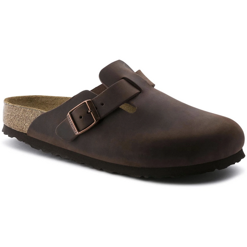 Boston Soft Footbed Oiled Leather in Habana