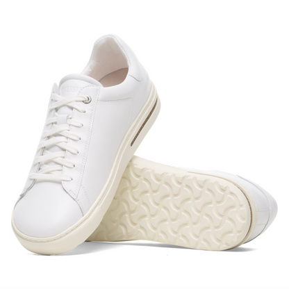 Bend Leather Low Sneaker in White