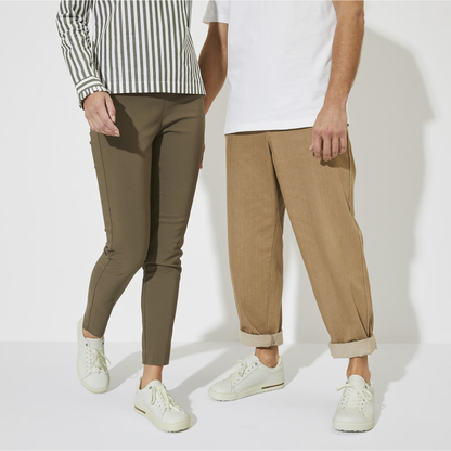 Bend Leather Low Sneaker in White