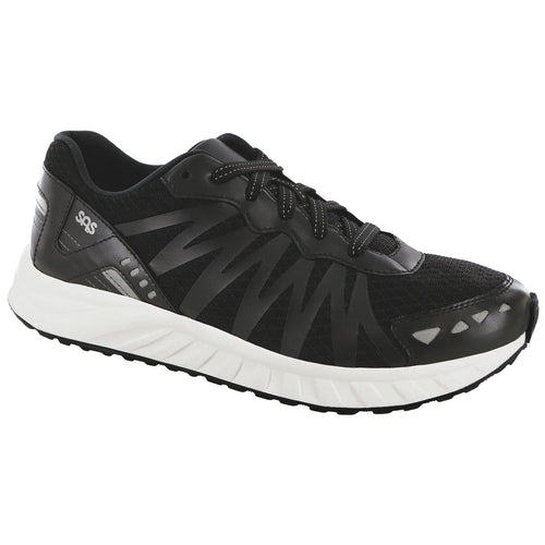 Women's Tempo Lace Up Sneaker in Black