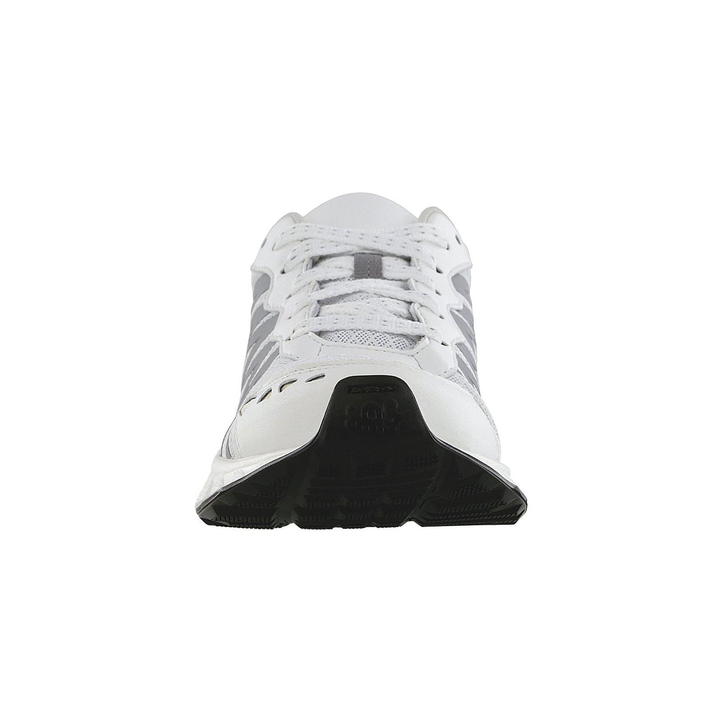 Women's Tempo Lace Up Sneaker in White / Silver