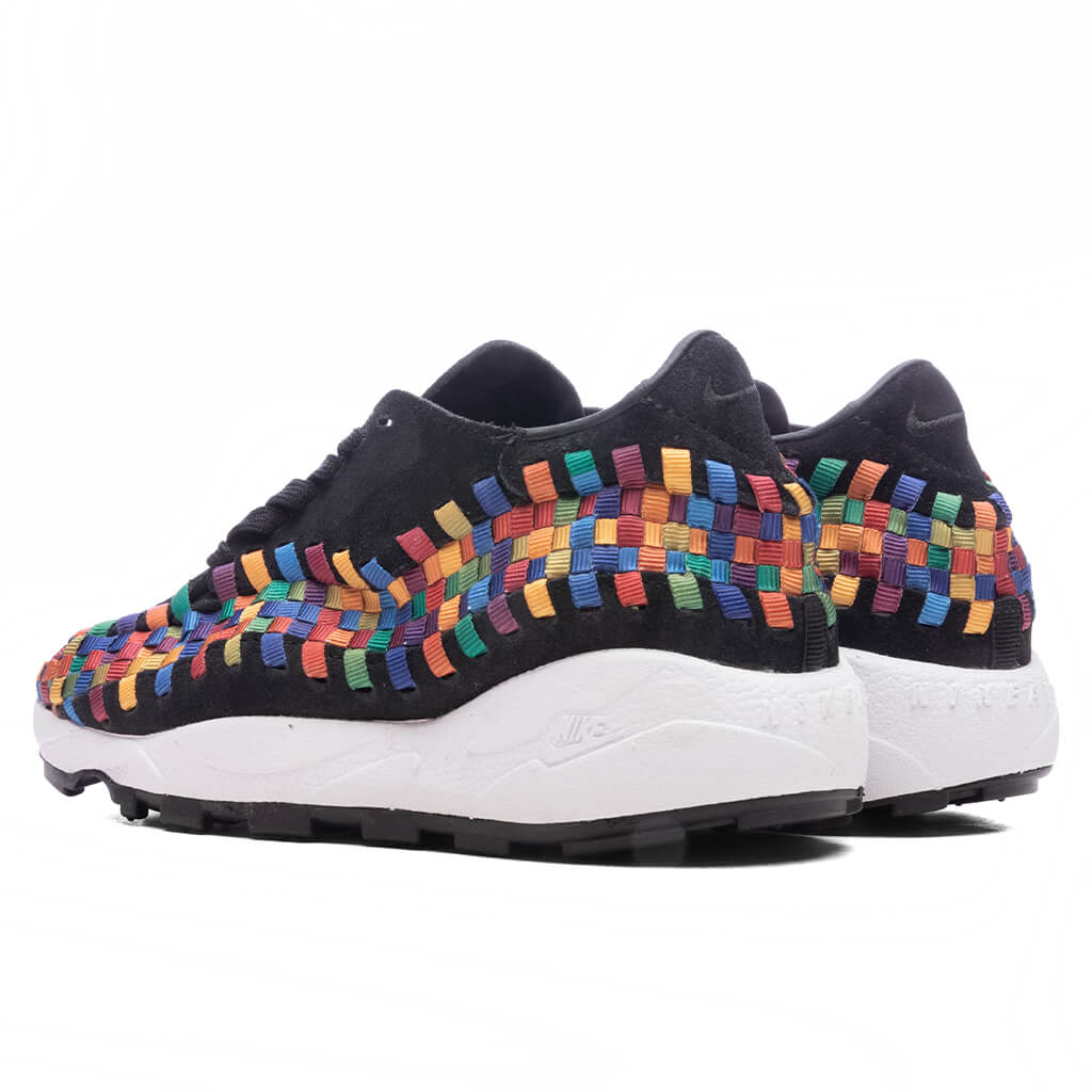 Women's Air Footscape Woven - Black/Black/White