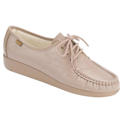 Women's Siesta Lace Up Loafer in Mocha Wide