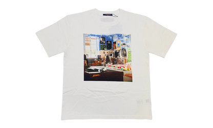 Teen Bedroom Printed Short Sleeve Tee "White" 1ABY44