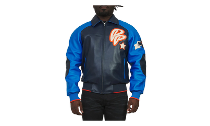 Classic Soda Club Jacket "Navy / Honolulu Blue" PP023