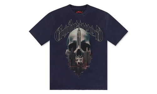 Skyline T-Shirt "Navy Wash" 3QEHJBQ9