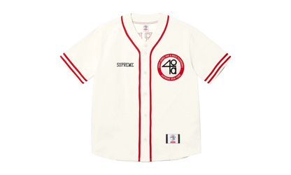40 Acres Twill Baseball Jersey "SS25 - Natural" SU25352