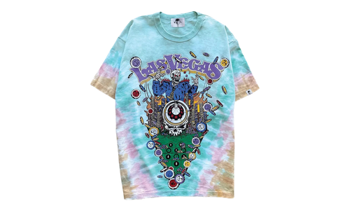 Vegas Roulette T-Shirt "Teal Multicolor" WL002