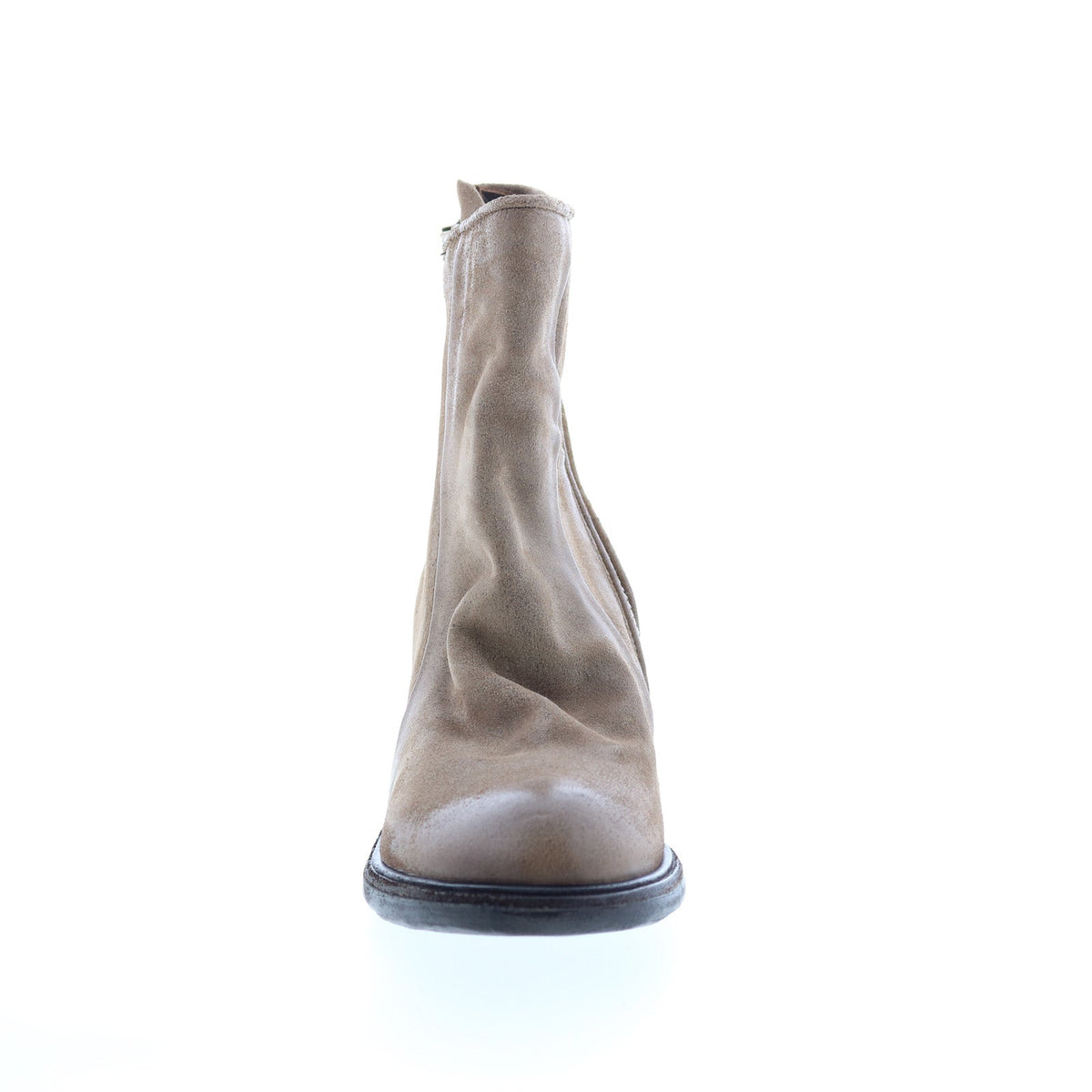 Jase A24208-301 Womens Brown Leather Zipper Casual Dress Boots