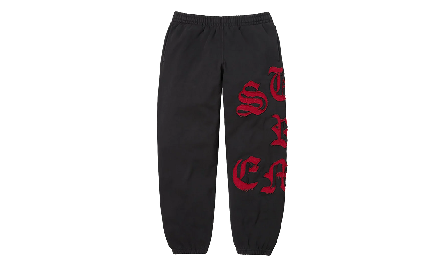 Cut Out Sweatpants "SS26 - Black" SU27152