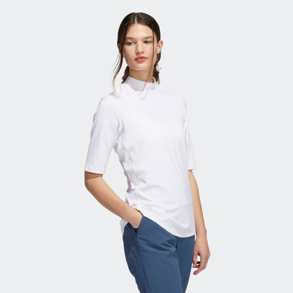 Women's adidas Essentials Mock Polo Shirt