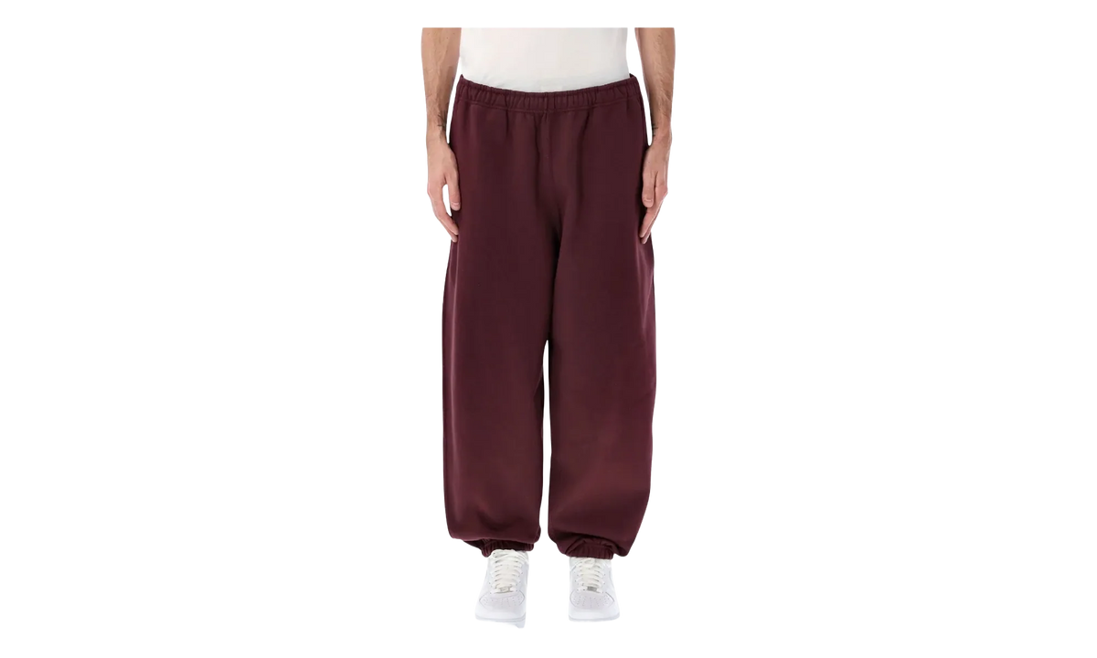 Solo Swoosh Cuffed Fleece Pants "Burgundy Crush" HV1088 652