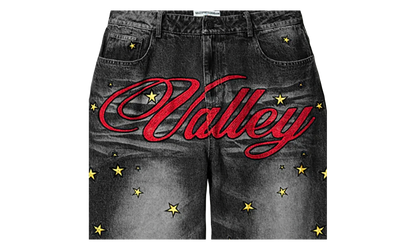 Cosmo Denim Pants "Black" VAL100