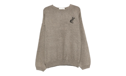 Waffle Crewneck Sweater "Homestead Heather" 192HO254332F