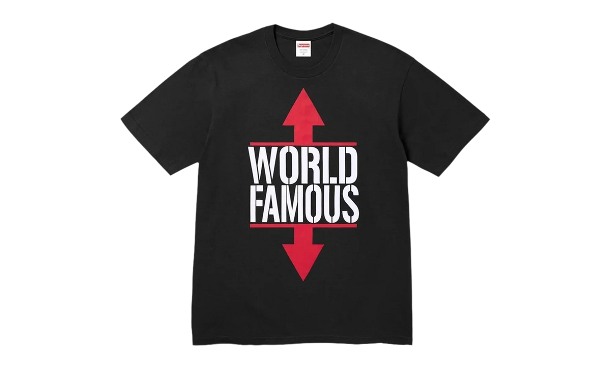 World Famous Tee "SS26 - Black" SU27448