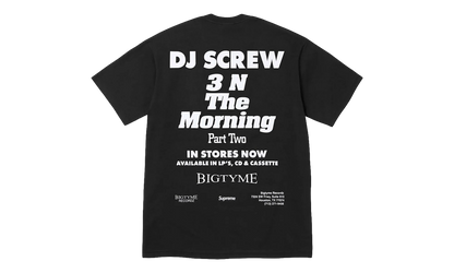 DJ Screw SUC Tee "SS26 - black" SU27363