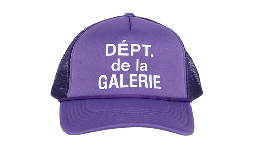 French Logo Trucker Hat "Flo Purple" TCFL 9143 FLO