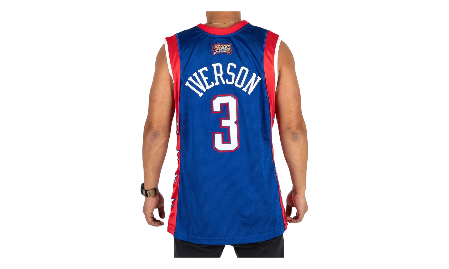 NBA Allen Iverson Authentic Jersey "2004 All-Star East - Royal" BA64J4 ASE B BZQ