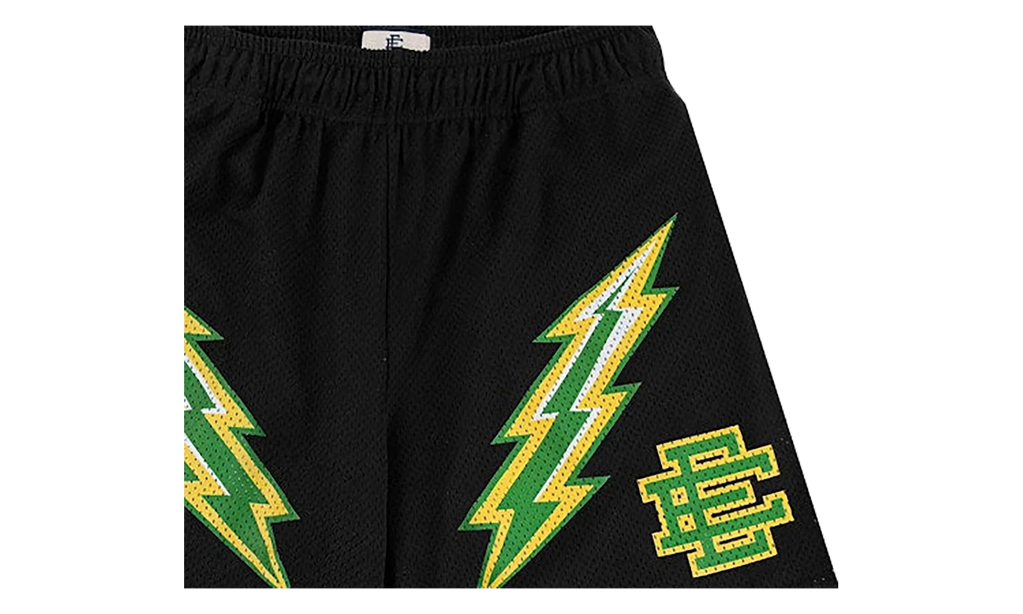 EE BASIC SHORT "SS24 - Black/Green Bolt" EE692