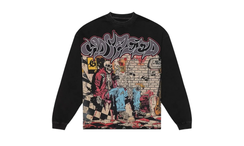 Stoner Long Sleeve Tee "Black Wash" BFI6CUG9