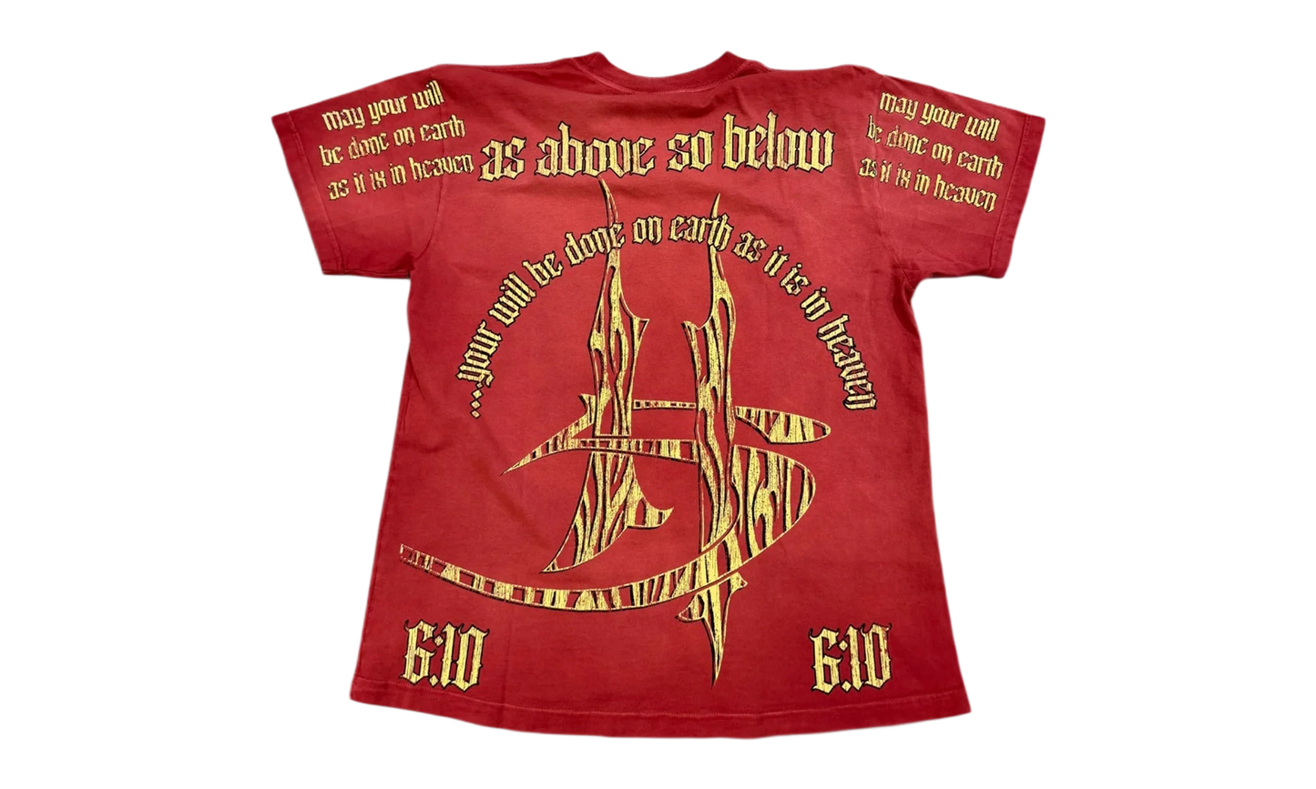 As Above So Below T-Shirt "Red" HSR252