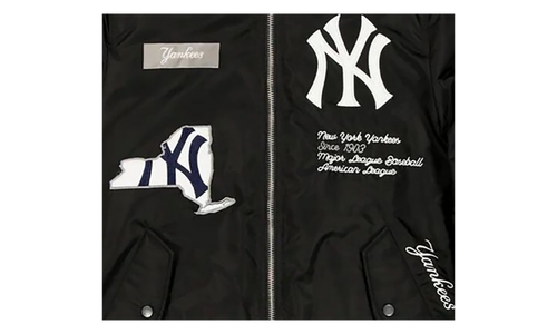 MLB X Alpha Black Jacket "Black" 60747974