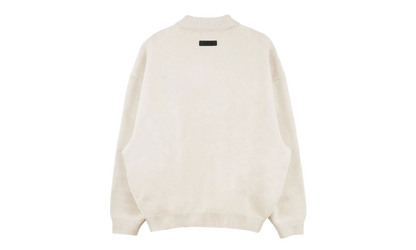 Knit Long Sleeves Polo "Cloud Dancer" 192BT232181F