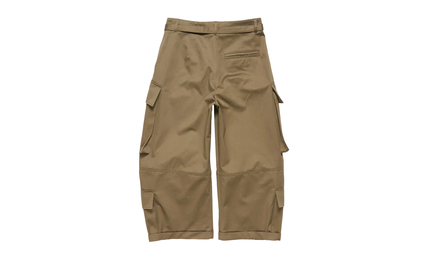 Twill Cargo Trousers "Khaki Green" AK1001 AB6