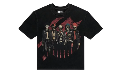 Guitar Heroes Studed T-Shirt "Black" GS140