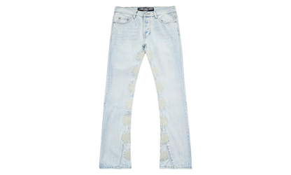 Studded Denim Pants "Bone" LSDSSBO