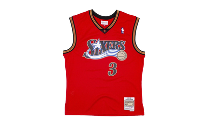 NBA Allen Iverson Reload Swingman Jersey "1999 Philadelphia 76ers - Red" SMJYCP19267 P76RED199AIV