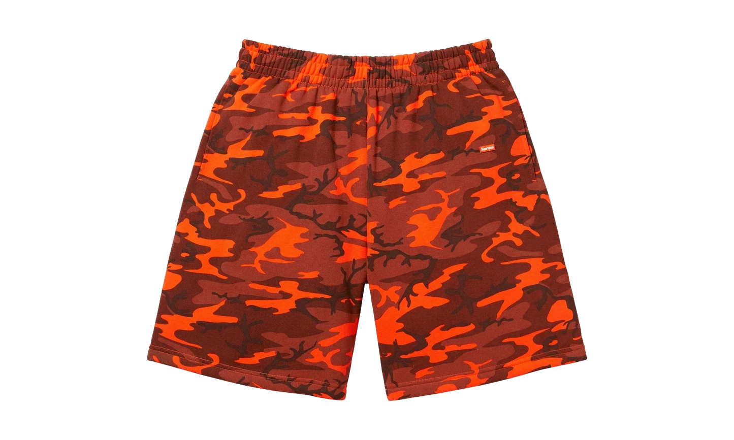 Small Box Sweatshort "SS25 - Bright Orange Camo" SU26929
