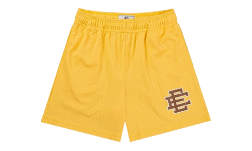 EE Basic Shorts "Cornsilk Yellow / Brown" EE249