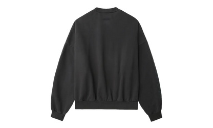 Los Angeles Heavy Fleece Cropped Sweatshirt "Vintage Black" 192HO256893F