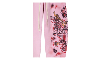 FLAG SWEATPANTS "Pink" VAL101