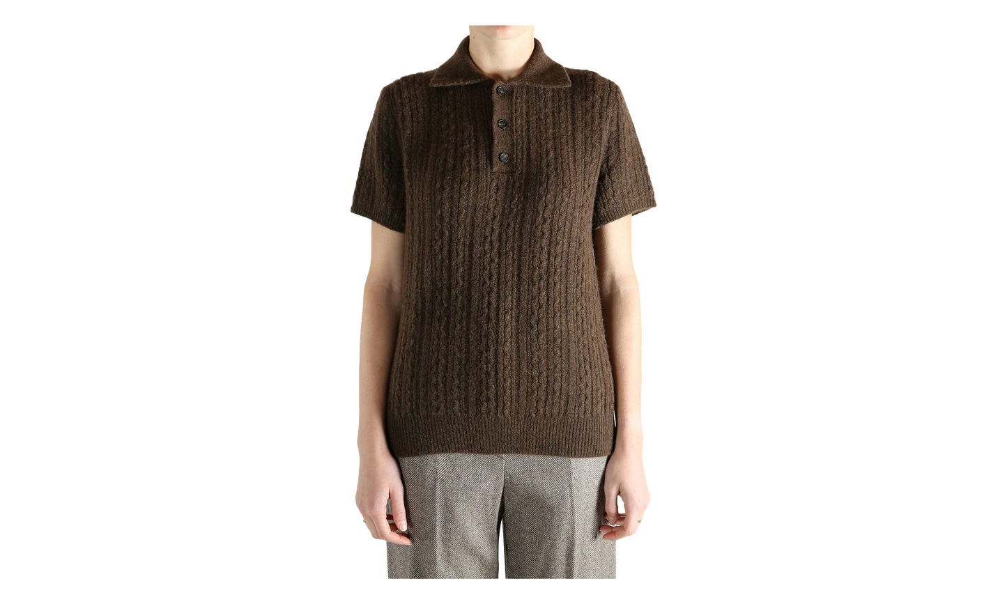 Polo Shirt WMNS "Brown" SH2GL0006 M13195 143